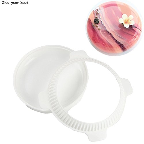 Emousport Round Silicone Cake Mold For Mousses Ice Cream Chiffon Cakes Baking Pan Decorating Accessories Bakeware Tools