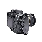 Micnova MQ-GS2 Genuine Leather Grip & Wrist Strap Combo for DSLR Cameras (Tripod Mount Attachment) {Style# 2}