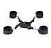 Hy-Fung Fetish Under Bed Restraint Kit with Hand Cuffs Ankle Cuff Goggles Bondage Kit Collection For Male Female Couple