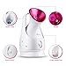 Face Steamer for Facial, Portable Facial Steamer Professional, Home Face Steamer for Blackheads, Hot Mist to Unclogs Pores, Facial Mask Partner by Aiho
