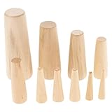 Flameer 10 Pieces Assorted Boats Emergency Wood Plugs for Stops Emergency Leaks
