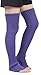 Leotruny Women's Winter Over Knee High Footless Socks Knit Leg Warmers