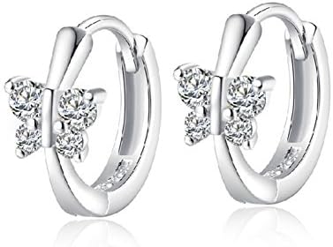 ER-20140C1 Silver Korean Version Of The Korean Or Korean-Style Earring