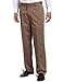 Dockers Men's Never Iron Essential Khaki D3 Classic-Fit Flat-Front Pant, Taupe - discontinued, 34W x 32L