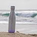 Thermo Tank Insulated Stainless Steel Water Bottle - Ice Cold 36 Hours! Vacuum + Copper Technology - 17 Ounce (Lavender + Steel, 17oz)