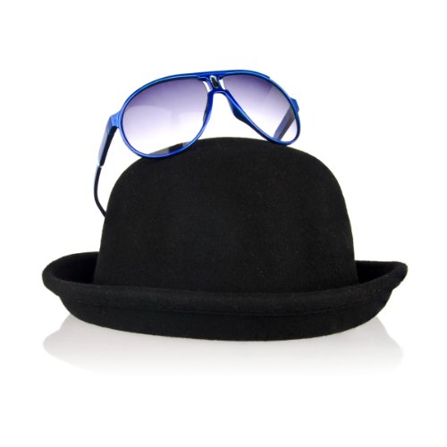kids black bowler hat