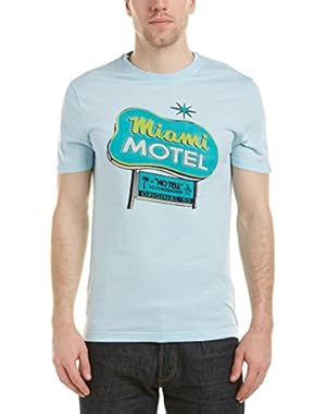 Mens Tee, L, Blue