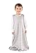Woolino Toddler Sleeping Bag, 4 Season, Merino Wool and Organic Cotton, Baby Sleep Bag or Sack, 2-4 Years, Earth