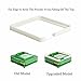100 Holes (0#) Capsule Holder With Tamper for Size 0 capsules Holding Tray Pill Dispensers & Reminders