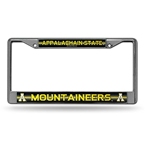 NCAA Appalachian State Mountaineers Bling Chrome Plate Frame
