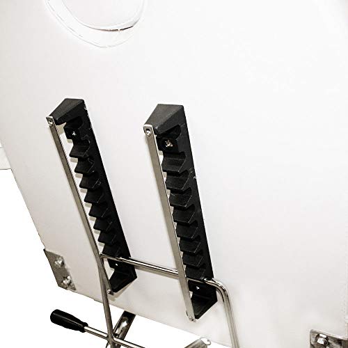 Adjustable Portable Medical/Dental/Spa Chair with Stool Combination, White