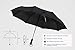 TravelZen Unique Compact Auto Open Close Travel Umbrella plus Waterproof Tarp