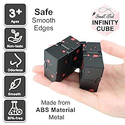 SMALL FISH Fidget Infinity Cube - Built-in Metal