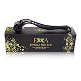 EKKA Line Derma Roller 0.25mm, micro needling .Micro 540 Needles Titanium,Skin Care Tools,Face Roller, Free Storage Case+ 2 Free tweezers