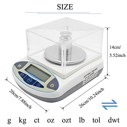 CGOLDENWALL High Precision Lab Scale Digital Analytical Electronic