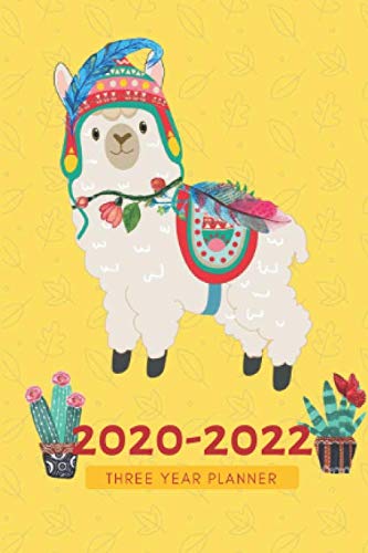 3 Year Planner 2020-2022 Desert Alpacas Three Years Monthly Schedule Organizer With Holidays: Pocket Mini Academic 36 Months Calendar; Slim Agenda ... Diary Notebook With Inspirational Quotes by Zen Pocket Monthly Planner