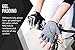 RIMSports Bike Gloves for Men & Women - MTB Gloves w/Microfiber Thumb - Ideal Mountain Biking Gloves & Cycling Gloves - Reflective Biking Gloves - Premium Bicycle Gloves & Riding Gloves w/Gel Padding