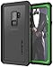 Ghostek Nautical Rugged Armor Waterproof Case Compatible with Galaxy S9 Plus S9+ (Green)