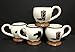 4PC MUG SET, COFFEE MUG,COWBOY WESTERN DECOR