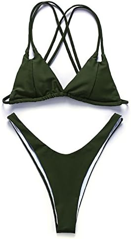Ivan Johns Sexy Straps Swimwear Women Bikini Brazilian Bikini Padded Swimwear Bikini brazilian bottom Maillot De Bain Bikini black top S bottom XS Fantastic Summer
