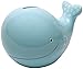 C.R. Gibson Ceramic Bank, Painted Ceramic Coin Bank For Baby, Nursery Décor, Perfect Gift, Measures 6.5