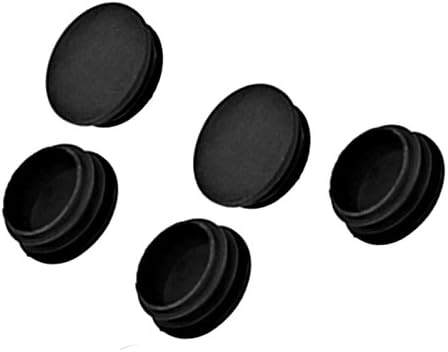 Screw Thread Protectors, 18mm ID Round End Cap Cover Black Flexible Tube Caps Tu Screw Thread Protectors, 18mm ID Round End Cap Cover Black Flexible Tube Caps Tu