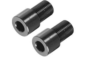 KiWAV Motorcycle Bar End Adapters compatible for Yamaha MT FZ XSR TMAX