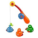 Yixin Bath Toy Fishing Game with Floating Fish Enjoy Bathing Fun Time Great Gift for Kids Boys Girls for 3 Years Old Early Education