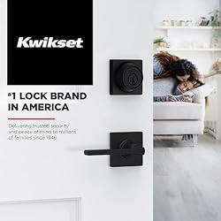 Kwikset Casey Hallway Passage and Bed/Bath Privacy