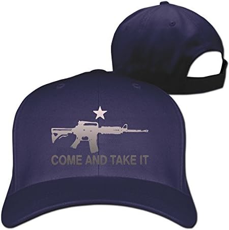 AR-15 Come And Take It Flatbill Visor Screen-Print Baseball Caps Snapback