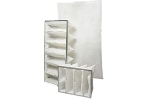 Viskon-Aire 420-038 Series 420 23.25" x 47" x 8" Prefilter (6 Pocket/Frame/Exact/Blowtherm)