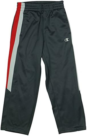 Champion Boys Athletic Sweatpants Active Pants 5/6 Slate/Red