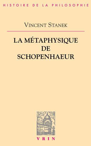 La  métaphysique de Schopenhauer