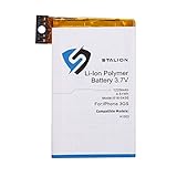 iPhone 3GS Battery : Stalion® Strength Replacement Li-Ion Polymer Battery 1220mAh 3.7V for iPhone 3GS [24-Month Warranty](Compatible with AT&T GSM Model A1303)