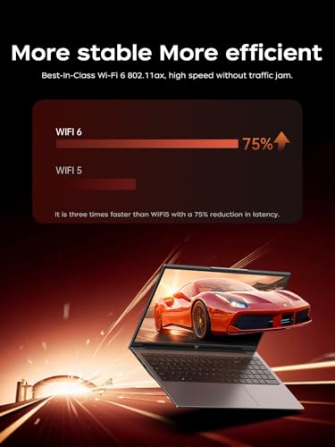 Tivique Laptop, 15.6 Inch Notebook, Ryzen 7 5825U, Up to 4.5 GHz, 16 GB RAM, 1TB SSD, NVMe PCIe 3.0, WiFi6, IPS 1920 x 1080, FHD Screen, HDMI