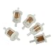 Poweka Pack of 5 Fuel Filter Replace Briggs Stratton 493629 5065 691035 Prime Line 7-07061 7-07106 Stens 120-158 120-303 primary