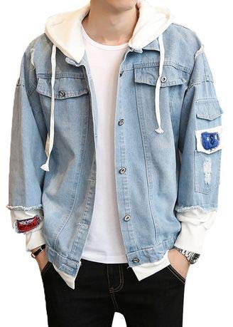 light blue colour denim jacket
