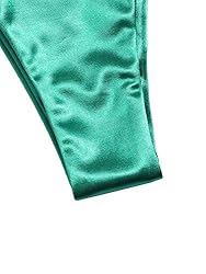 SOLY HUX Women's Metallic Halter Top Two Piece