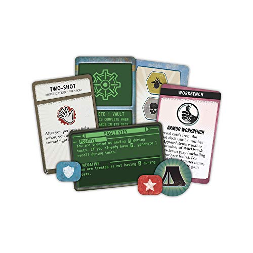 Fallout The Board Game Atomic Bonds Cooperative Upgrade Pack Strategy