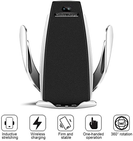 Wireless Car Charger Infrared Safe - Car Mount Charger Holder for Apple,Android Smartphones (4-6.5inch),10W Fast Charging for Samsung All, Infrared Motion Sensor Open for Safe Driving