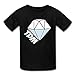 Kid's TheDiamondMinecart TDM Logo T-shirts Black