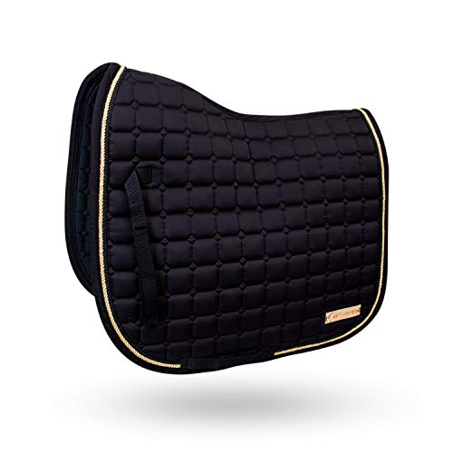 Kavallerie All Purpose 3D Mesh Pad – with Breathable Micro-Perforated Fabric and Elegant Quilted Design, Perfect for English Equestrian, Western Barrel Racing, Dressage, and Trail Riding