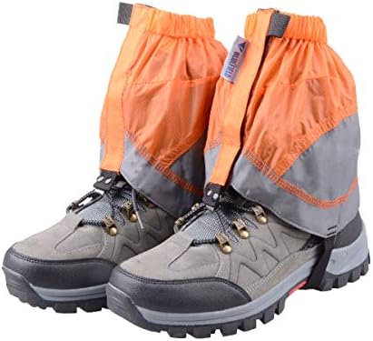 Triwonder ゲイター 防水 登山スパッツ ショット ゲーター レインスパッツ レッグカバー 雨 脚絆 泥除け トレッキング クライミング