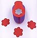 TECH-P® Creative Life 2-Inch Paper Craft Punch,Card Scrapbooking Engraving Kid Cut DIY Handmade Hole Puncher.-Flower(6)