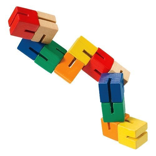 Wooden Puzzle Fidget (4-Pack)