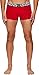 Versace  Men's Low Rise Trunks Red/White Underwear