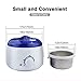 Portable Electric Hair Removal Hot Waxing Kit,Mini Pro Waxing Kit,Student Starter Kit,Warmer Salon Spa Beauty Equipment for Hard Strip Waxing,for Girls,Women and Men