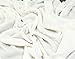 100% SILK VELVET SOLID FABRIC 45”W CLOTHING,DRAPERY,DRESSES 30 COLOR BY THE YARD (WHITE)