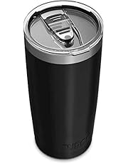 JURO Tumbler 20 oz Stainless Steel Vacuum Insulated Tumblers w/ Lids and Straw [Travel Mug] Double Wall Water Coffee Cup for Home, Office, Kitchen Outdoor ideal for Ice Drinks / Hot Beverage - Black