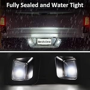 Dodge Durango Accessories Smoke Lens LED License Plate Light